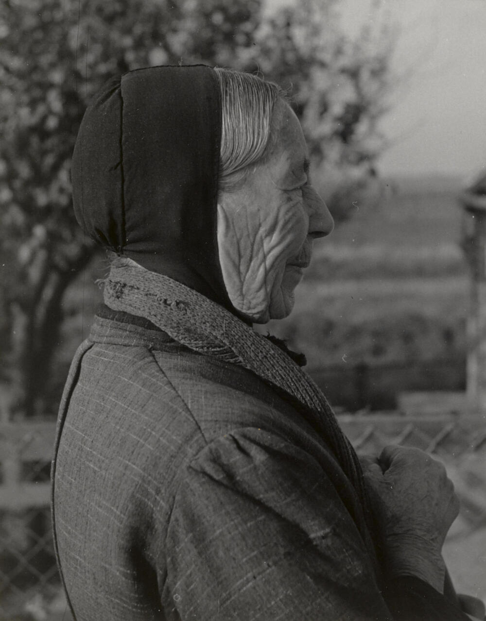 Vrouw in Cadzandse dracht, 1950