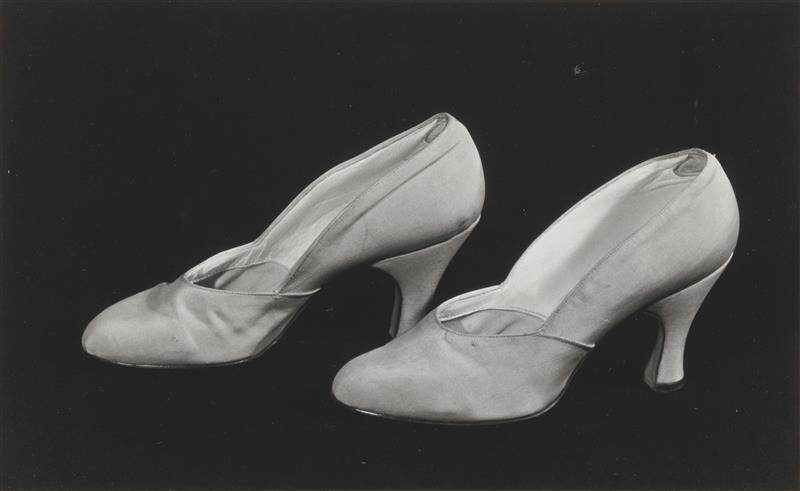 Paar bruidsschoenen