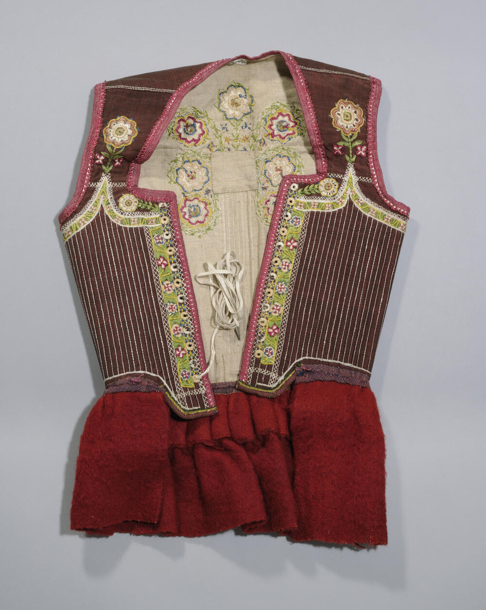 Rijglijf met zeven rozen, Marken, 1750–1800