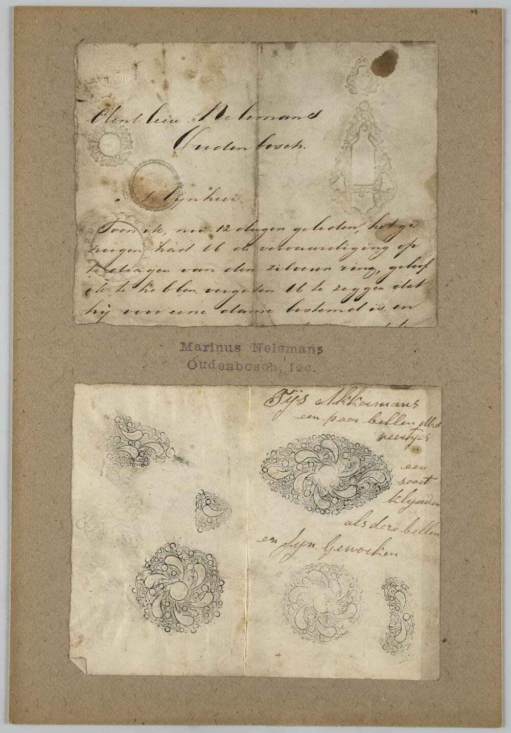 Wrijfsels van streeksieraden, Oudenbosch, 1853–1895
