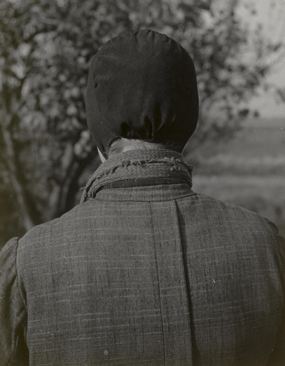 Vrouw in Cadzandse dracht, 1950