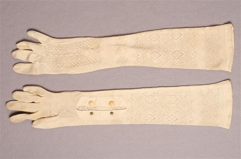 Paar dameshandschoenen