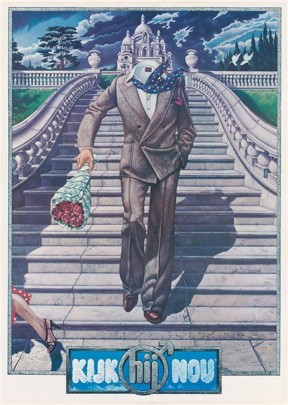 Affiche Kijk hij nou