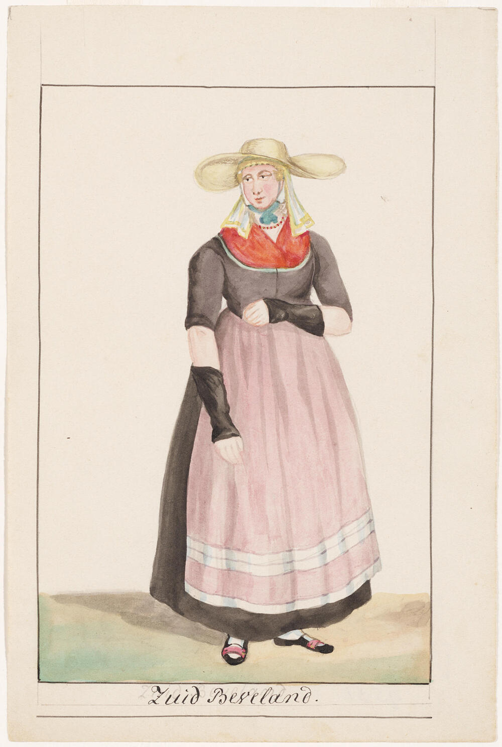 Vrouw in dracht, Zuid-Beveland