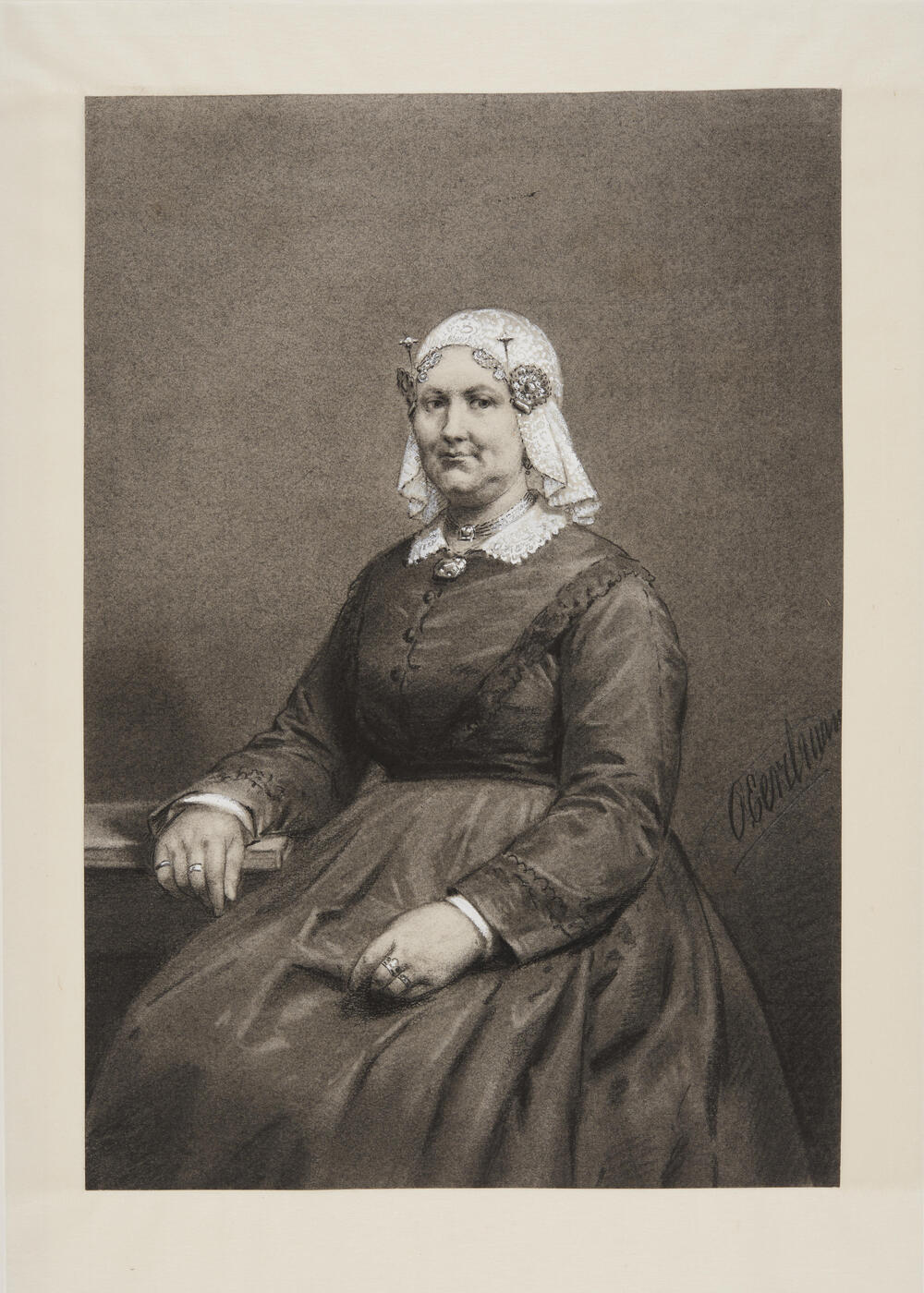 Vrouw in Groninger dracht, 1875–1926