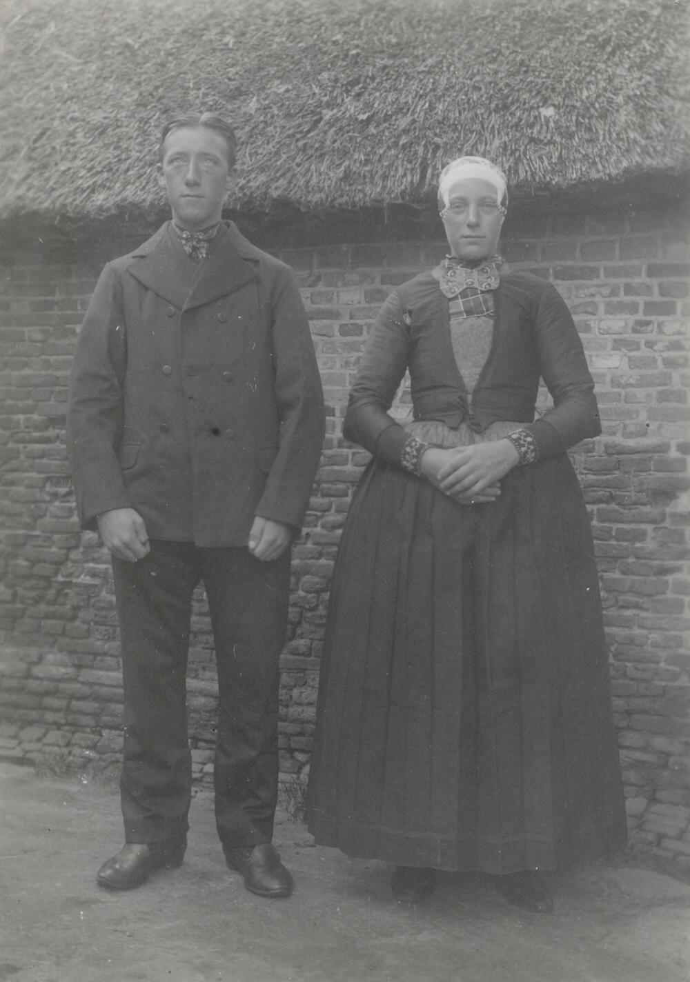 Gerrit Jan Franken en Hendrikje Franken, circa 1915