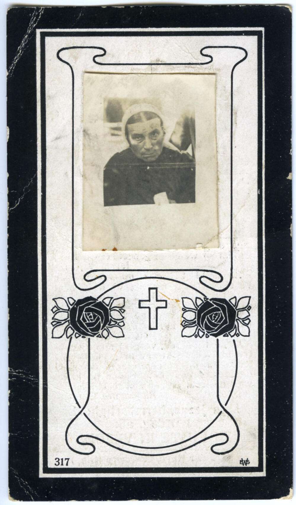 Bidprentje van Maria Wilhelmina Hakvoort, 1920