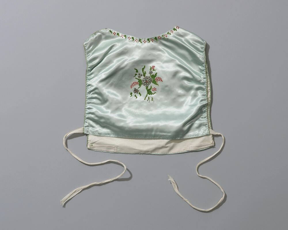 Kraplap met opgespoten decoratie, Urk, 1955
