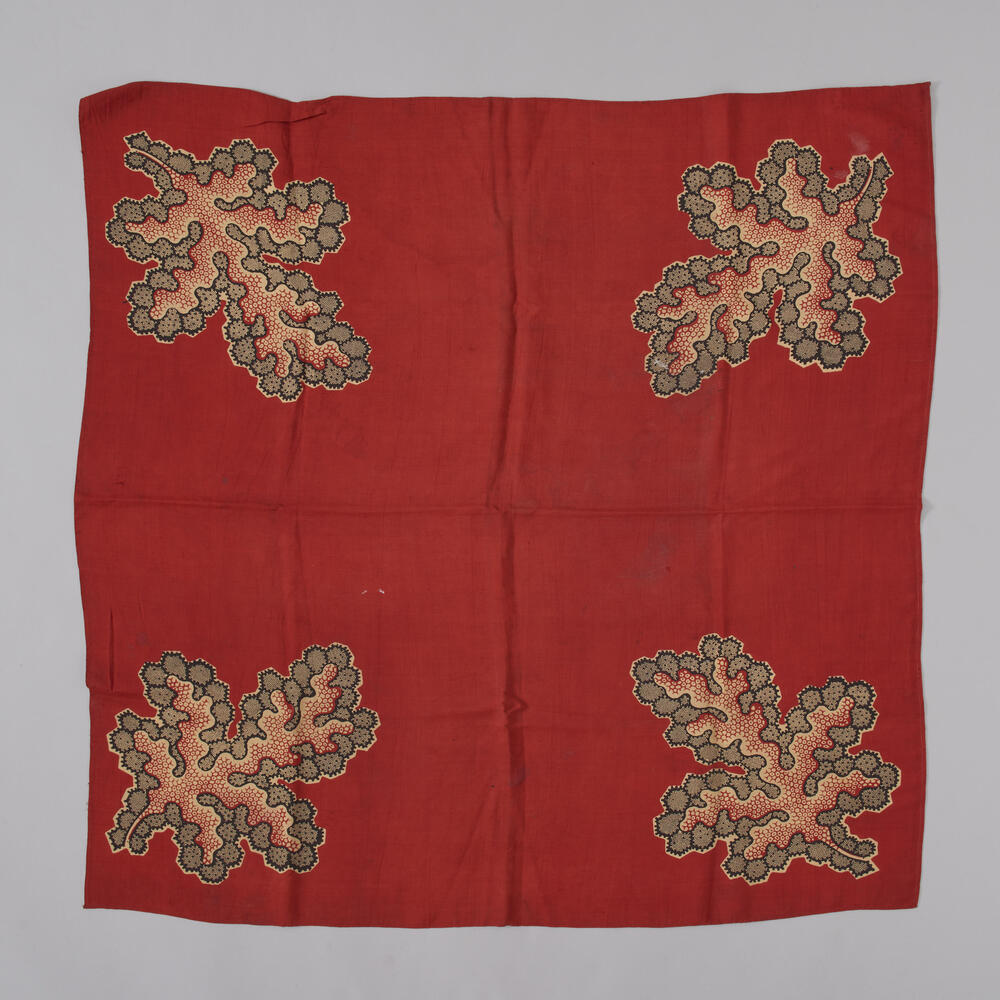 Bedrukte katoenen halsdoek, Zuid-Beveland, voor 1964