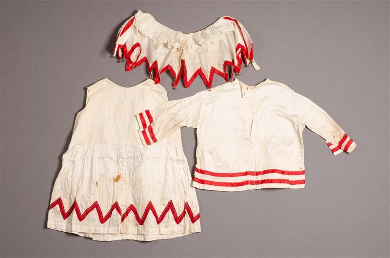 Driedelig verkleedensemble voor kinderen; Harlopertje