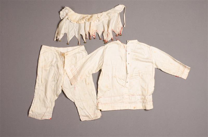 Driedelig kinderverkleedensemble; Harlopertje