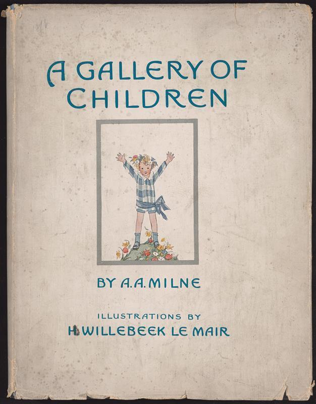 Engels kinderboekje "A Gallery of Children"