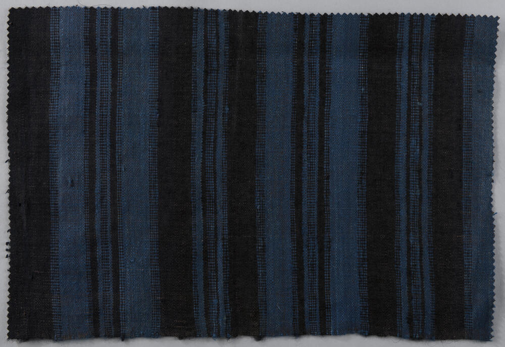 Zwart-blauw gestreept voerlaken, 1875–1925