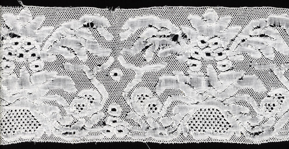 Fragment van pluumkant, Zuid-Beveland