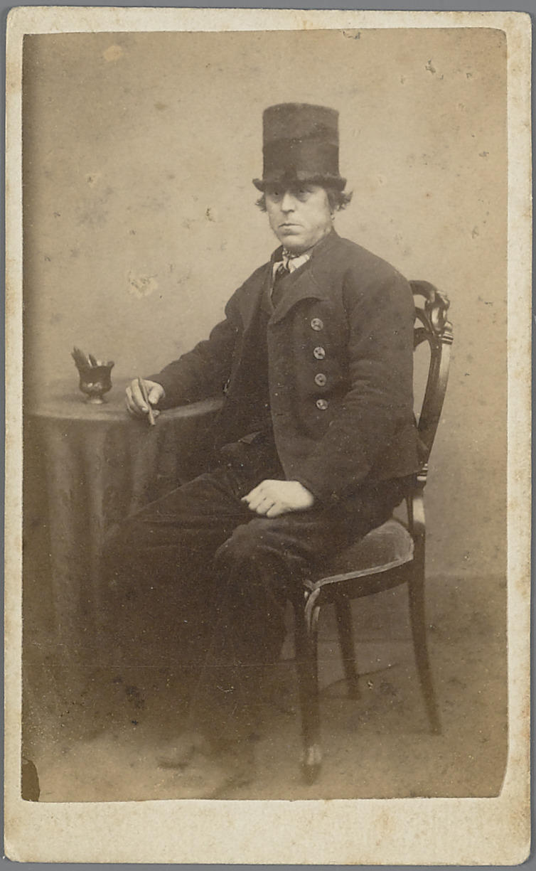 Man in Walcherse streekdracht, 1864–1878