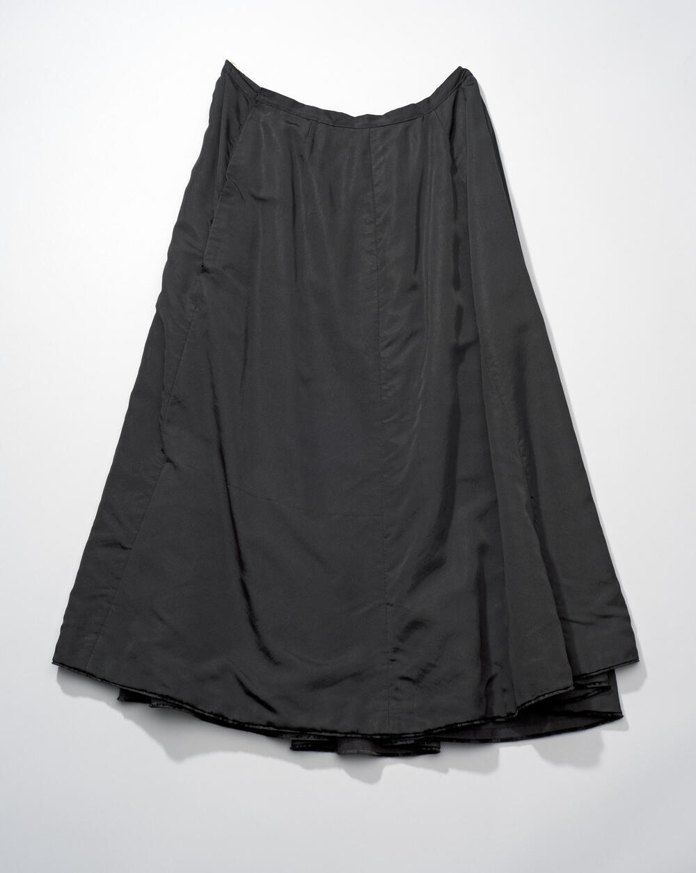 Rok van zwarte ripszijde, Noord-Brabant, 1880–1920