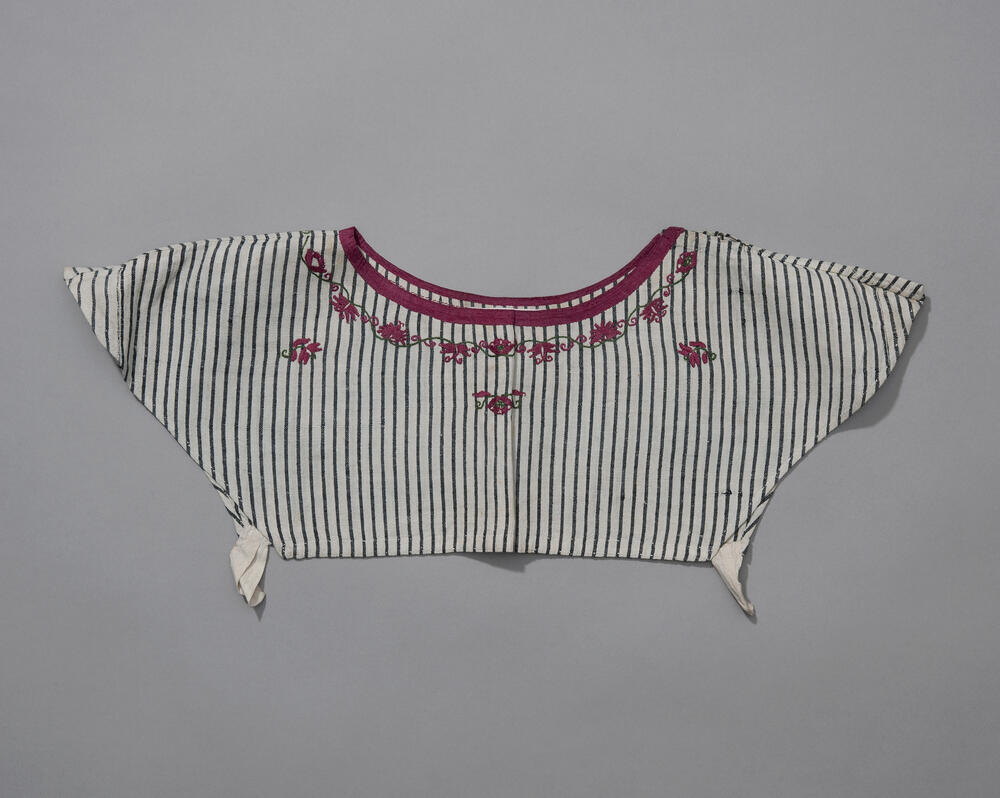 Geborduurde kroplap of chemisette, Zaanstreek, 1750–1800