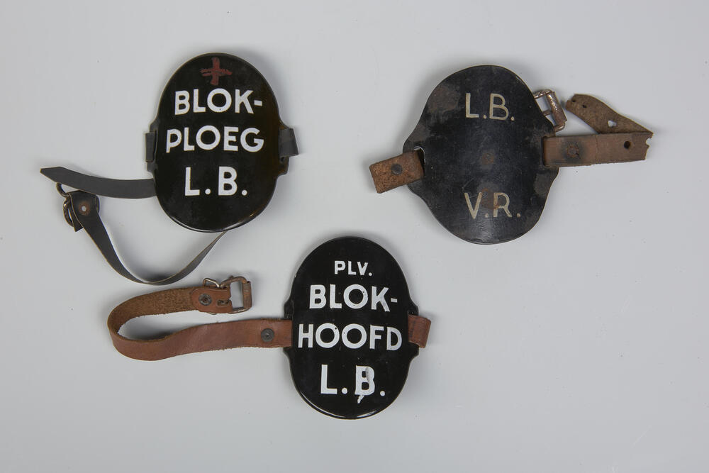 Armschildjes van de Luchtbeschermingsdienst, 1939–1945