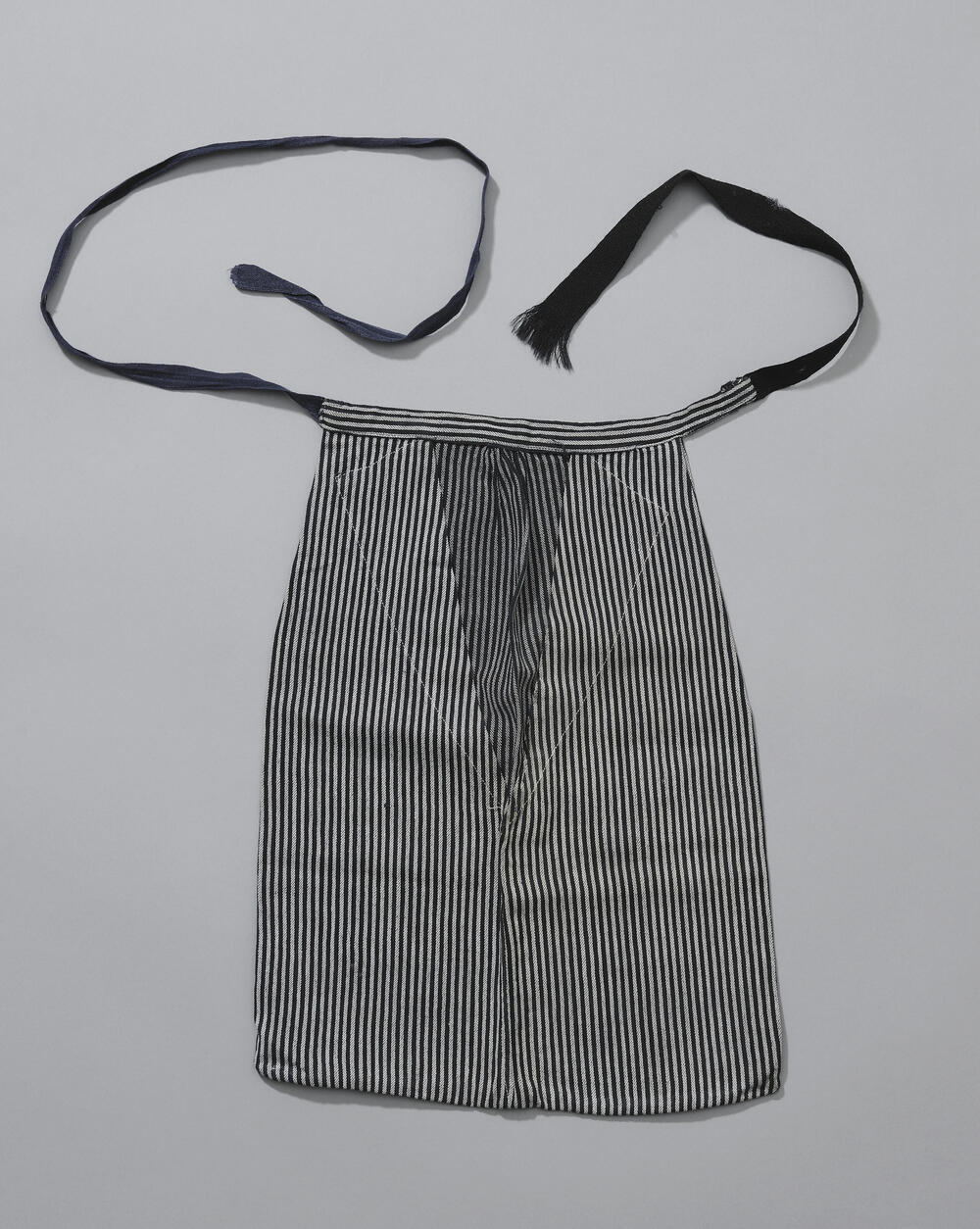 Blauw gestreepte zijzak, Zuid-Beveland, voor 1960