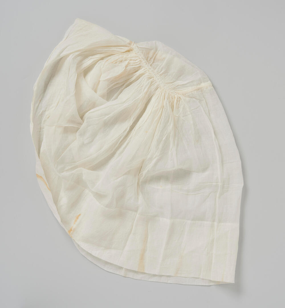 Rouwkeuvel of sluiermuts, Tholen, 1895–1945