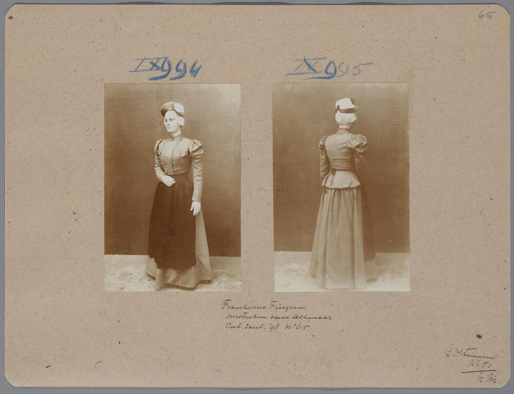 Frankische Friezen, Omstreken van Alkmaar, burgervrouw
