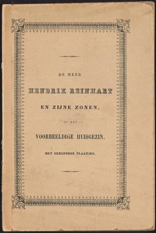 Kinderboekje "Hendrik Reinhart"