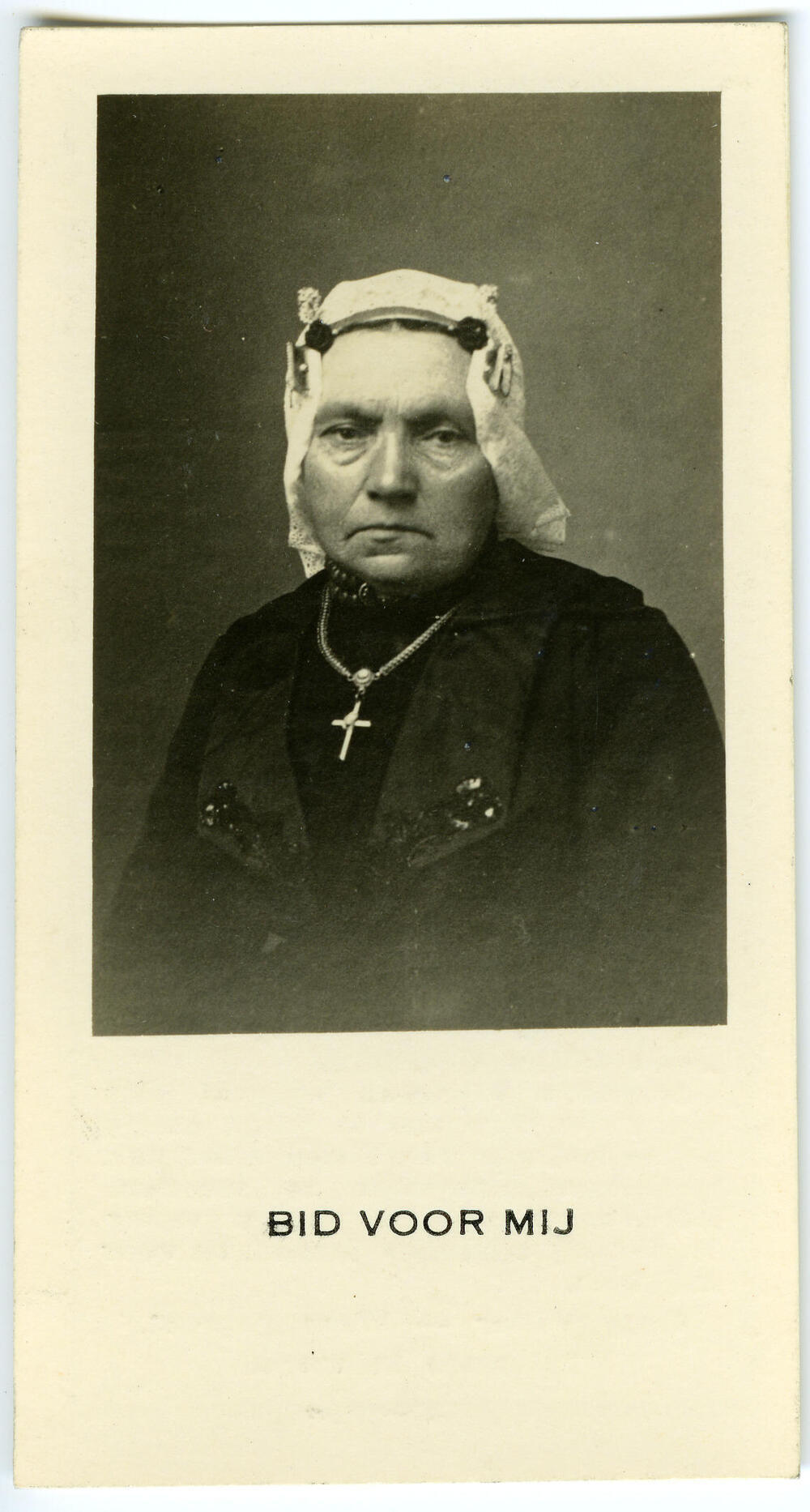 Bidprentje van Agnes Kuiper, 1933