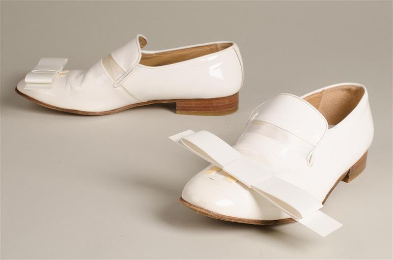 Paar herenlakschoenen