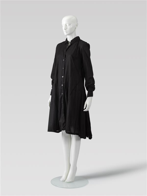 Lange zwarte blouse