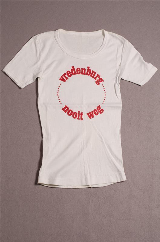 t-shirt "Vredenburg nooit weg"