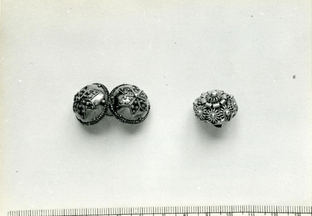 Keelknoop en knoop, Laren, 1952