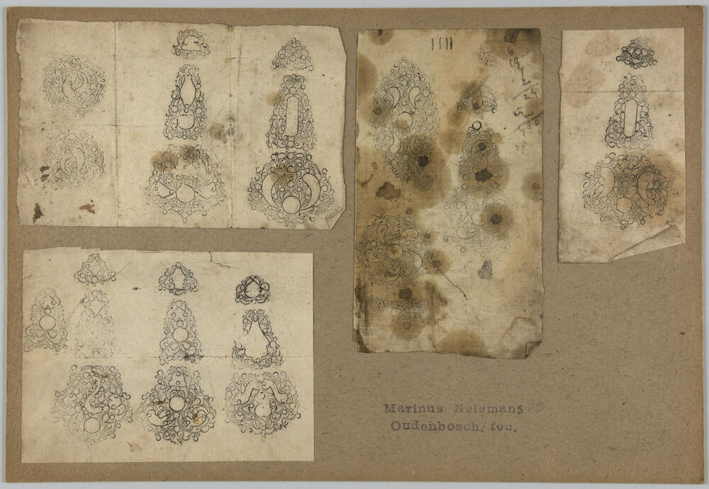 Wrijfsels van streeksieraden, Oudenbosch, 1853–1895