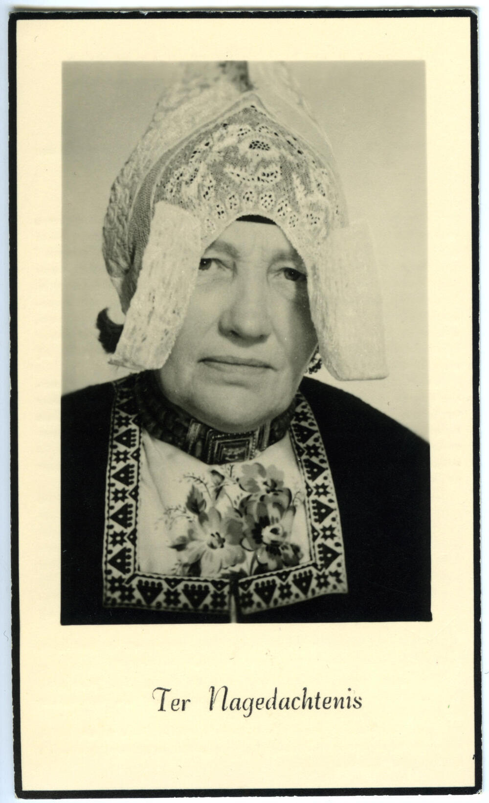 Bidprentje van Grietje Jonk, 1956