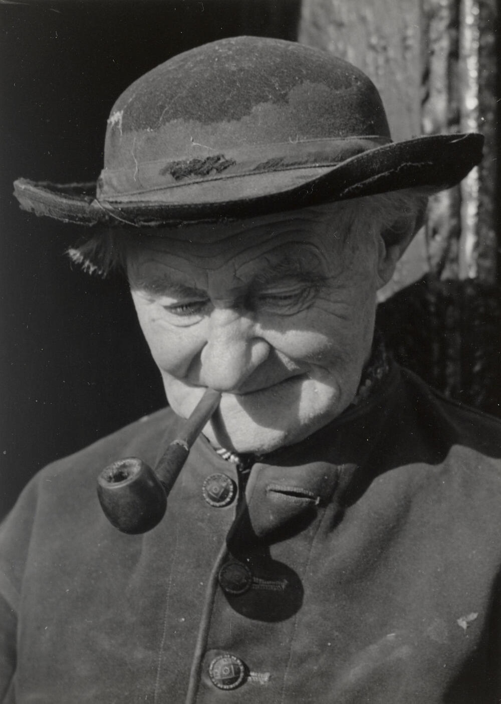 Man in protestantse Zuid-Bevelandse dracht, Heinkenszand, 1950