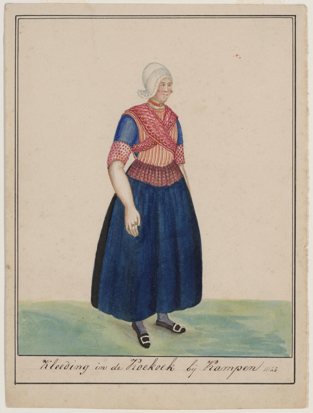 Kleeding in de Koekoek bij Kampen 1845