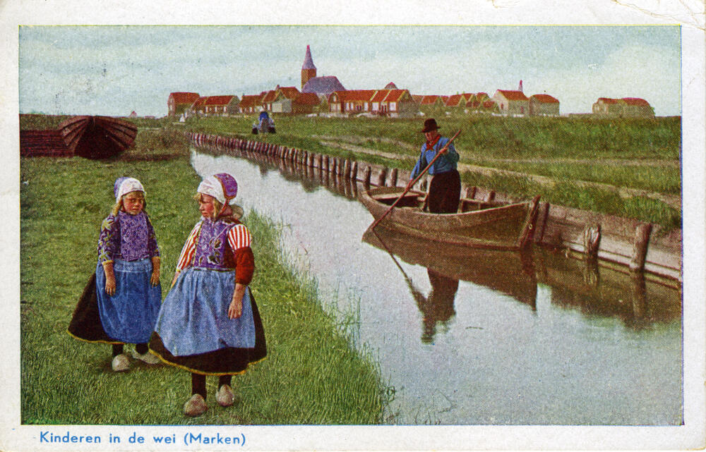 Kinderen in de wei (Marken)