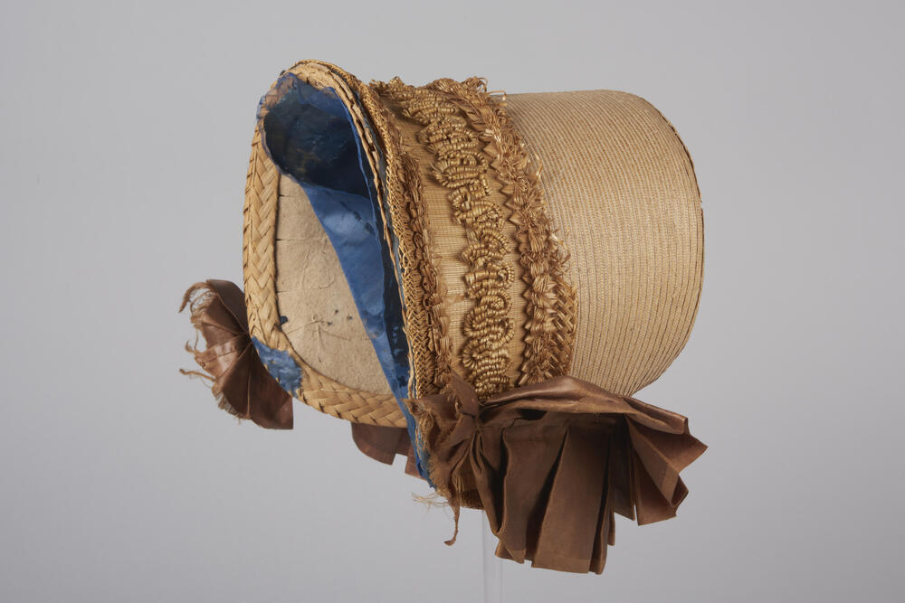 Kaphoed van stro, Zuid-Beveland, circa 1860