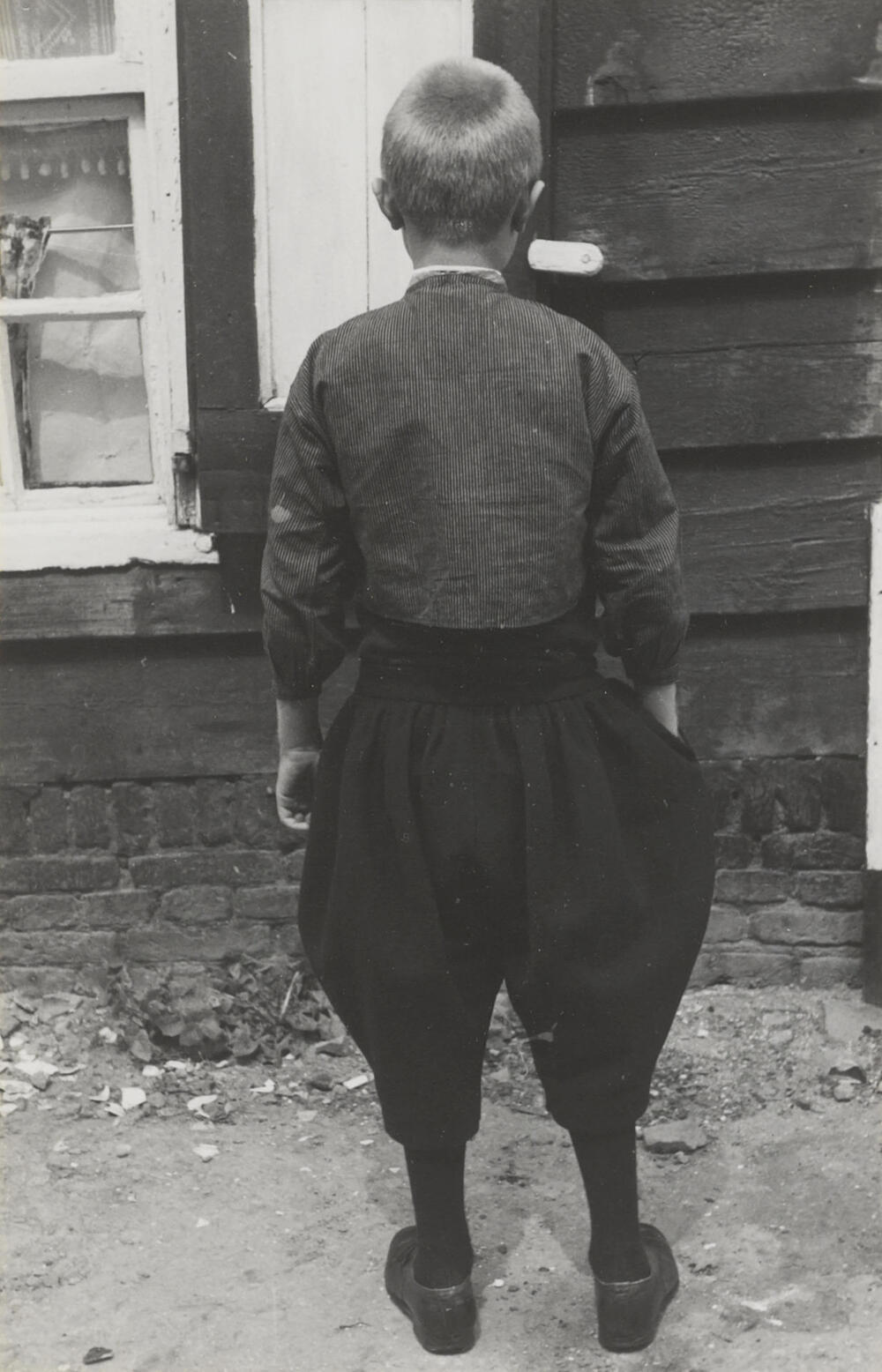 Pieter Roos in Marker dracht, 1943
