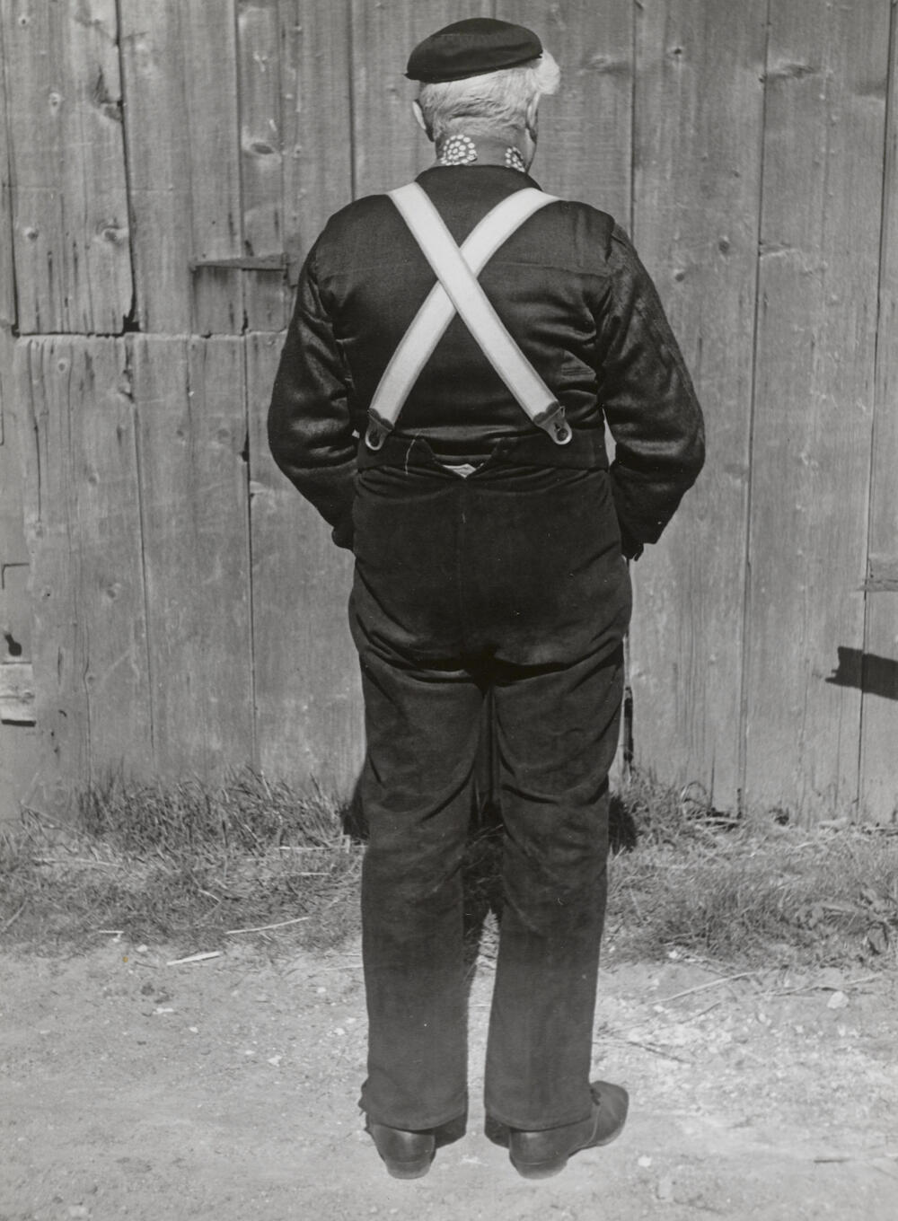 Jan Smit in Staphorster dracht, 1944