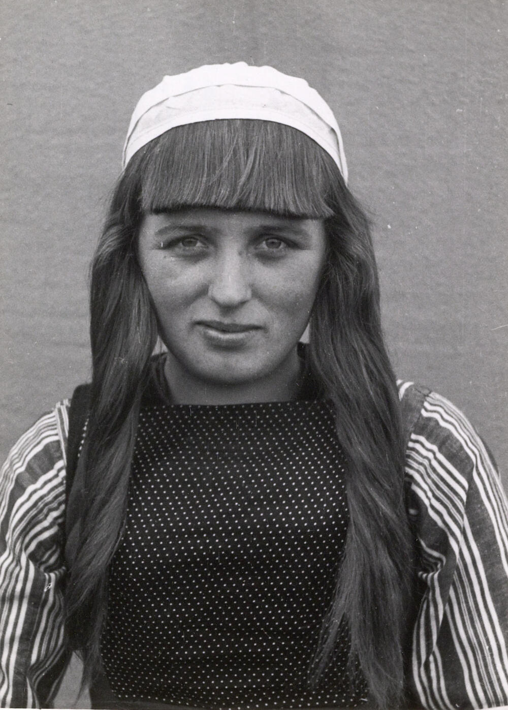 Demonstratie opzetten 'grote kap', Marken, 1943
