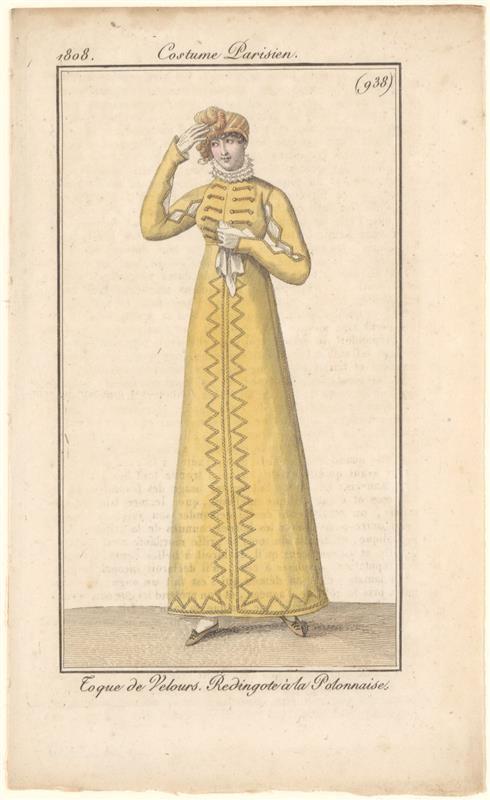 62 modeprenten uit het Journal des Dames et des Modes