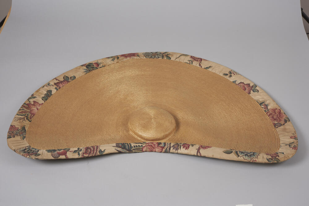 Zonhoed met Indiase sits, Friesland, 1750–1800