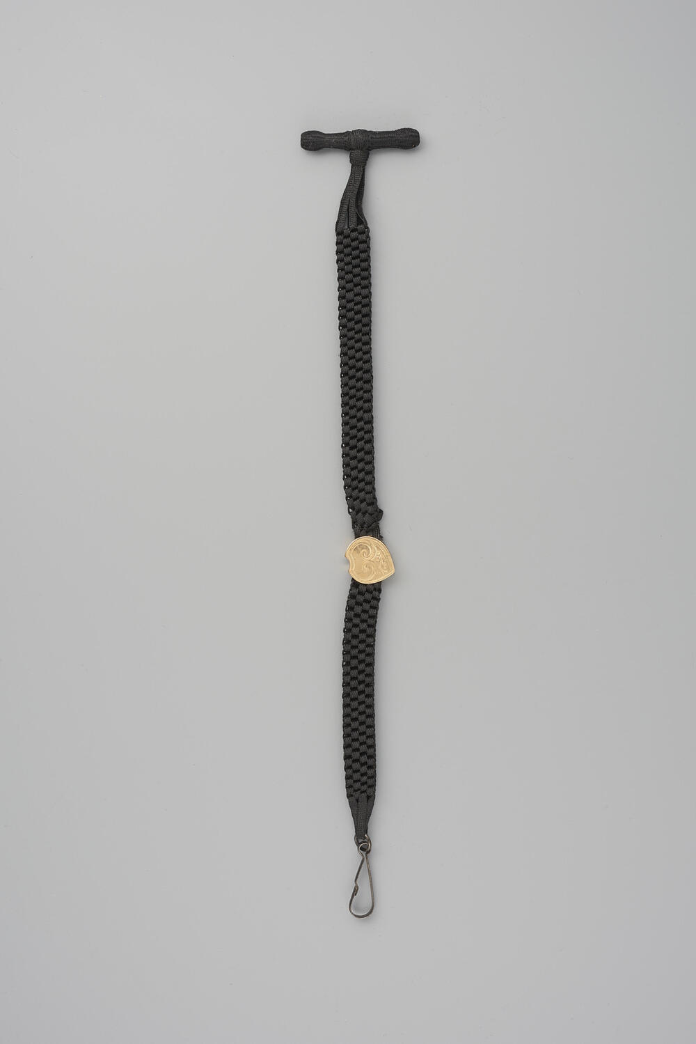 Horlogeketting met gouden schuifje, Terborg