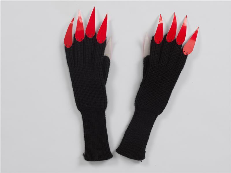 Paar kinderverkleedhandschoenen