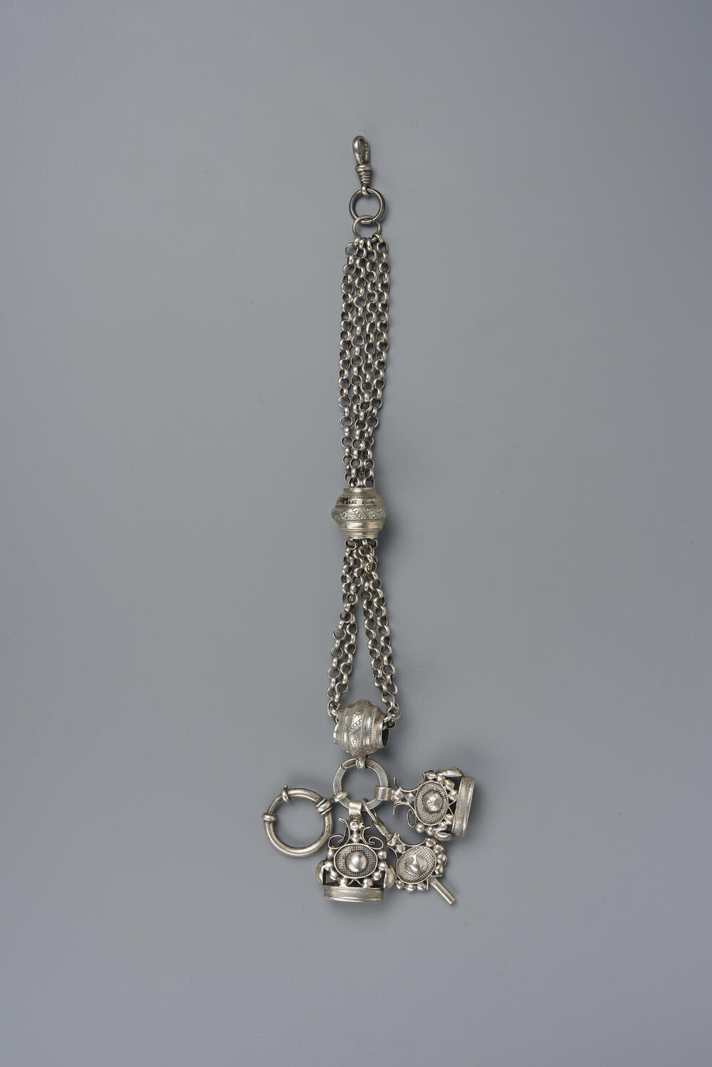 Zilveren signetketting, Groningen, 1830–1850