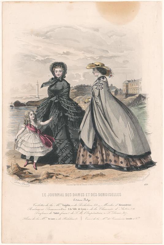 Kostuumprent uit Journal des Dames et des Modes