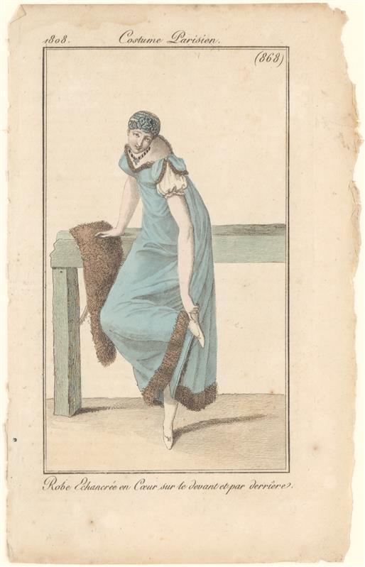 62 modeprenten uit het Journal des Dames et des Modes