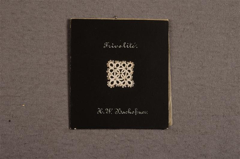 Handwerkvoorbeeld: frivolite