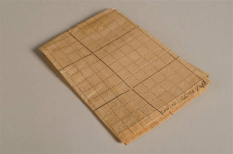 Model voor schort