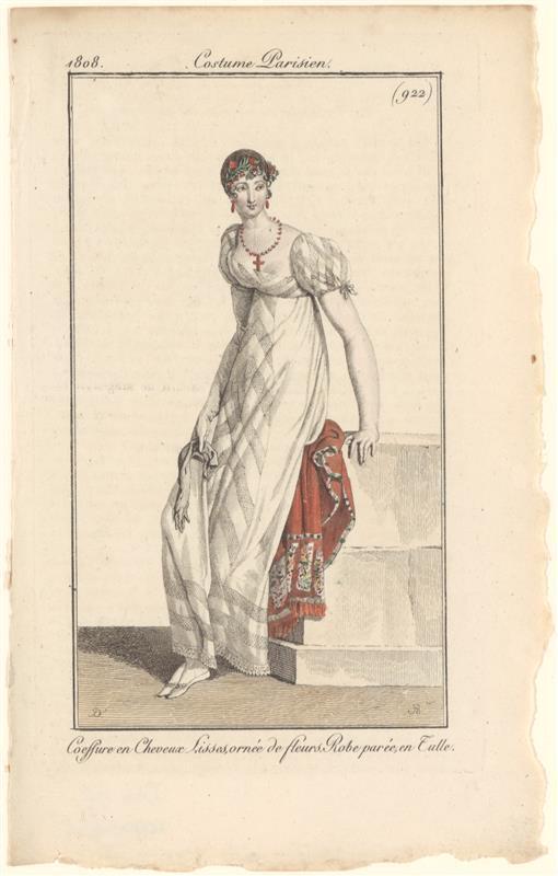 62 modeprenten uit het Journal des Dames et des Modes